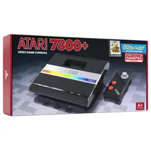 Atari 7800+ schwarz + Spielesammlung