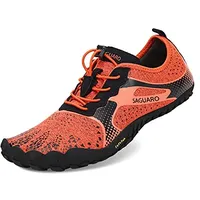 SAGUARO Unisex Barfußschuhe Atmungsaktiv Leichte Fitnessschuhe Breiter Zehenbox