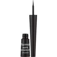 Flormar Augen-Make-up EyelinerMatte Waterproof Dipliner 01 Black 2,5 ml -