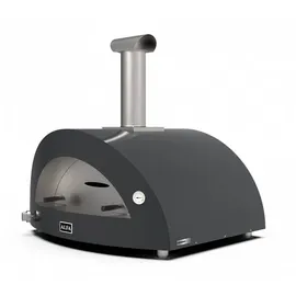 Alfa Forni Moderno 5 Pizze Hybrid Schiefer Grau