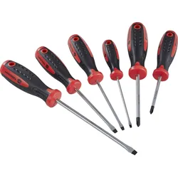 TOOLCRAFT Werkstatt Schraubendreher-Set 6teilig Schlitz, Kreuzschlitz Phillips 96029C1123