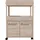 Forte Barschrank 60 x 88,5 x 40 cm Beige