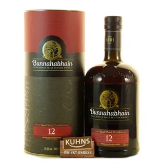 Bunnahabhain 12 Years Old Single Islay Malt Scotch 46,3% vol 0,7 l Geschenkbox