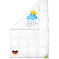 Koru Kids® Daunendecke 135x200 cm – 100% kanadische Landdaunen – Bettdecke Kinder – Federbetten 135x200 Daunen – Made in Germany – Ganzjahresdecke für Erwachsene und Kinder