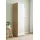 Priess Wäscheschrank Barcelona 48 x 193 x 54 cm Weiß/Beige