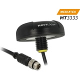 Navilock NL-3331 M8 GPS Empfänger Fahrzeugtracker Schwarz