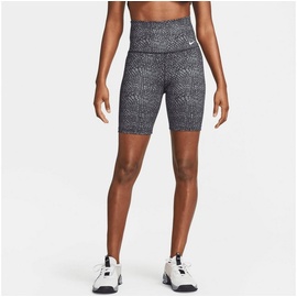Nike Trainingstights One Dri-FIT Women's Mid-Rise " All-Over-Print Shorts schwarz