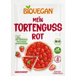 Biovegan Tortenguss rot bio