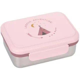 Lässig Kinder Brotdose Edelstahl Lunchbox Adventure Tipi