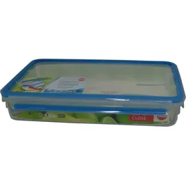 Emsa Vorratsdose Clip&Close 2600 ml Kunststoff Blau