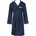 Unisex Erwachsene Bademantel Navy L