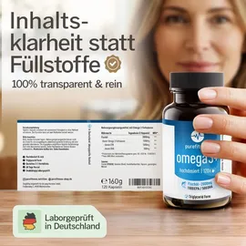 Purefitness Omega 3+ Kapseln 120 St.