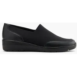 Komfort Slipper - Damen - schwarz
