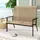 Costway Gartenbank 120 x 81 x 106 cm Braun