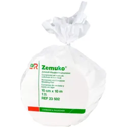 Zemuko Vliesstoff-kompr.gerollt 10 cmx10 1 St