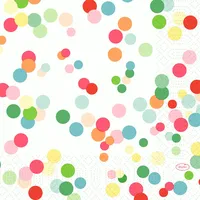 DUNI GMBH DUNI Zelltuch Serviette 33x33 cm Happy Bubbles