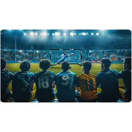 Neo-Sport Fußballtor Fußball Tor für Kinder und Erwachsene Mit Schutzhülle 300 x 200 x 120 cm Schwarz