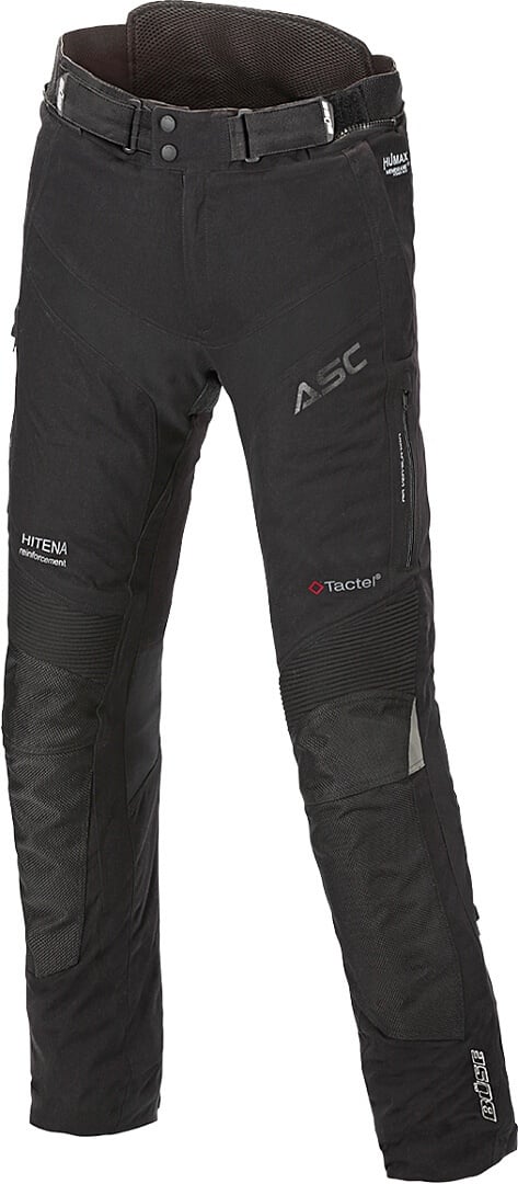 Büse Rocca Motorrad Textilhose, schwarz, Größe 48 für Männer