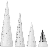 räder Kleiner Winterwald 4er Set Silber