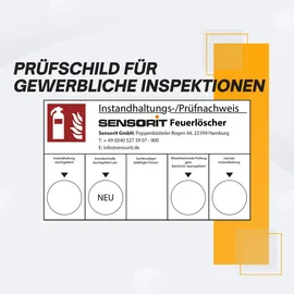 Sensorit Feuerlöscher CO2 5kg Kohlendioxid
