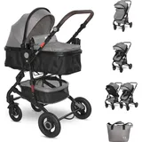 Lorelli Kinderwagen, Kombikinderwagen, 2 in 1 Alba