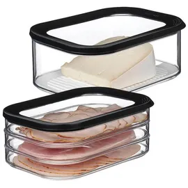 Mepal Modula Frischhaltedose rechteckig schwarz 0,55 l