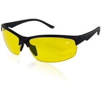 Boolavard Night Driving Glasses - Blendfrei, TAC-polarisiert, HD-Nachtsicht, Klarglas, Schutzbrille