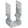 GAH Alberts U-Pfostenträger 71 x 150 x 60 mm Stahl feuerverzinkt
