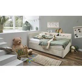 Möbel Kraft Polsterbett 112 x 210 cm Beige