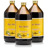 Bio-Noni-Vitalsaft | Direktsaft | 3 Flaschen à 1 Liter Sanct Bernhard 24,00€/L