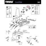 Thule Bike Arm Ã ̃25,4 Long 943 EuroRide