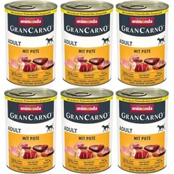 ANIMONDA GranCarno Adult Hund Geschmack:Truthahn 6x400g