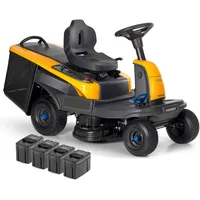 Stiga Swift 372e Akku-Rasentraktor 72 cm Schnittbreite