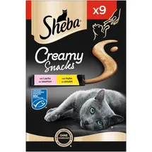 Sheba Creamy Snacks - Lachs 9 x 12 g)