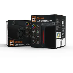 MUELLER BT LED SPEAKER Schwarz