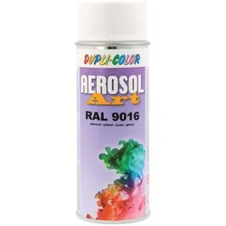 DUPLI-COLOR Buntlackspray AEROSOL Art verkehrsweiß glänzend ( 4000363059 )