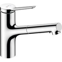 Hansgrohe Zesis M33 Küchenarmatur mit sBox, ausziehbar, schwenkbar 74821000,