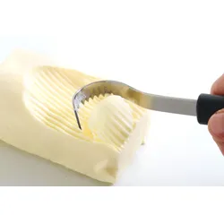 Hendi Butterroller - Gezackt, 190x45x20 mm
