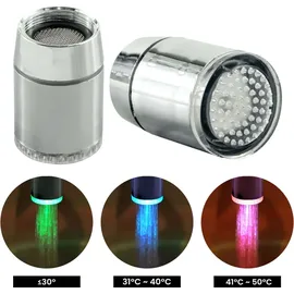 X4-Tools LED Wassersparfilter 2er Set Strahlregler