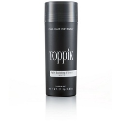 TOPPIK Haarstyling-Set TOPPIK 27,5 g. - Streuhaar, Schütthaar, Haarverdichtung, Haarfasern, Puder, Hair Fibers weiß