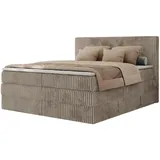 MKS Meble Tiliano King 200 x 200 cm H3 Braun