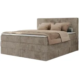 MKS Meble Tiliano King 200 x 200 cm H3 Braun