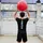 Matchu Sports - - Pilatesball Ø - Rot