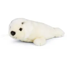 TOBAR Animigos Baby Robbe 30 cm Weiß