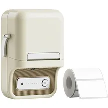 Niimbot B21 Pro Wireless Fotodrucker Schwarz-Weiß Druck-Auflösung: 300 x 300 dpi Weiß
