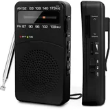 Tragbares Radio, Batteriebetriebenes Am(mw)/fm-radio, Transistor-taschenradio Mit Hervorragendem Empfang, Abstimmknopf Mit Signalanzeige, Tragbares Mini-radio