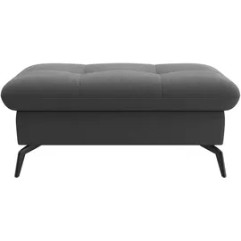 sit&more Polsterhocker Amica mit Stauraum 102 x 47 x 69 cm Grau