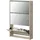 [en.casa] Lund 63 x 102,5 x 17 cm beige / Sonoma-Eichenoptik