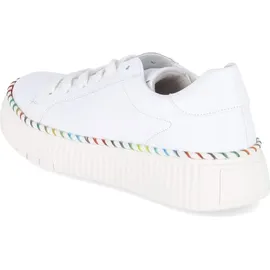 Gabor Plateau Schnürschuhe in Weiß 40 EU - Gr.: