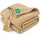 Totsy Baby Musselin Decke Babydecke Baumwolle 100 x 150 cm - Musselindecke Kuscheldecke Baby Musselintücher Kinderdecke dünne Babydecken Pucktuch Muslin Blanket für Kinder Oeko-Tex-Zertifikat Beige